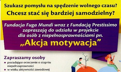 Zapraszamy do uczestnictwa w projekcie 